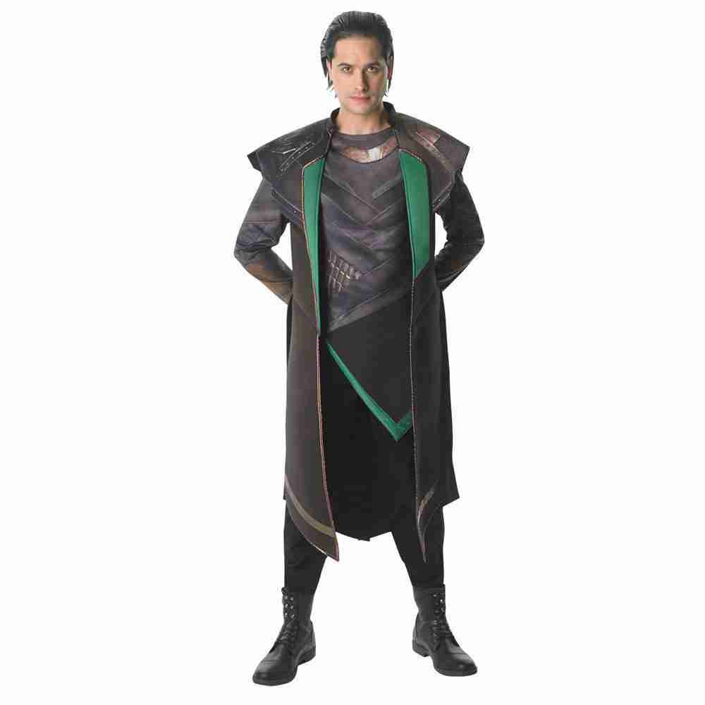 Loki Kostüm Herren braun Marvel Thor 2 Verkleidung