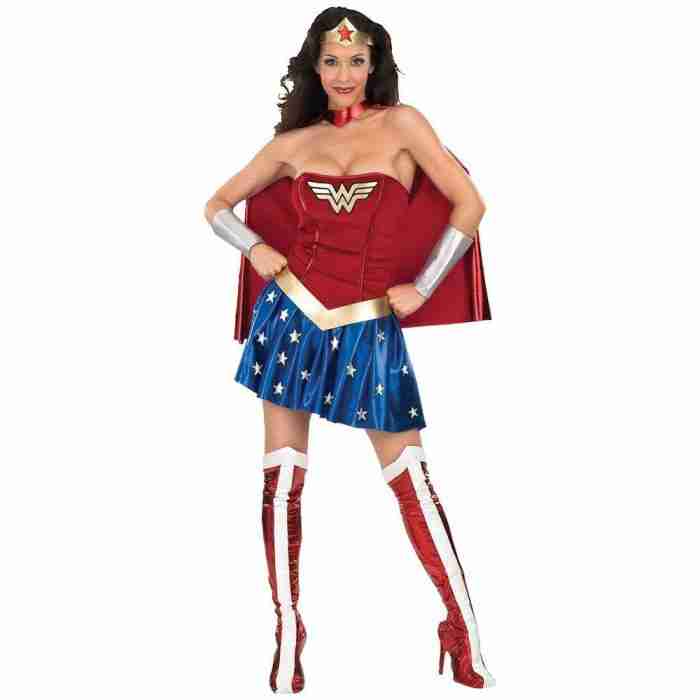 Wonder Woman Kostüm Deluxe Superhelden Damenkostüm - carnivalstore.de