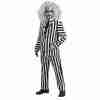 Karnevalskostüm Beetlejuice Deluxe Herren schwarz-weiß gestreift