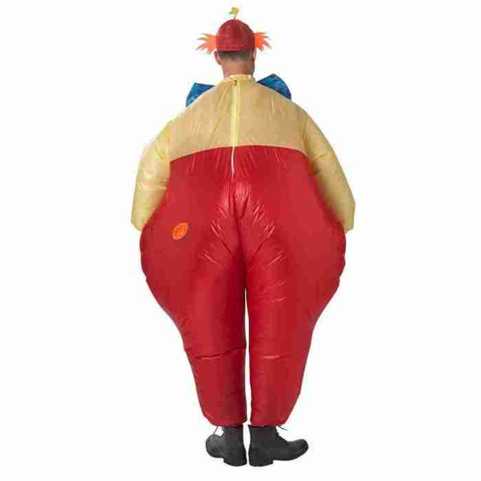 Tweedledee aufblasbares Kostüm Alice im Wunderland Fasching