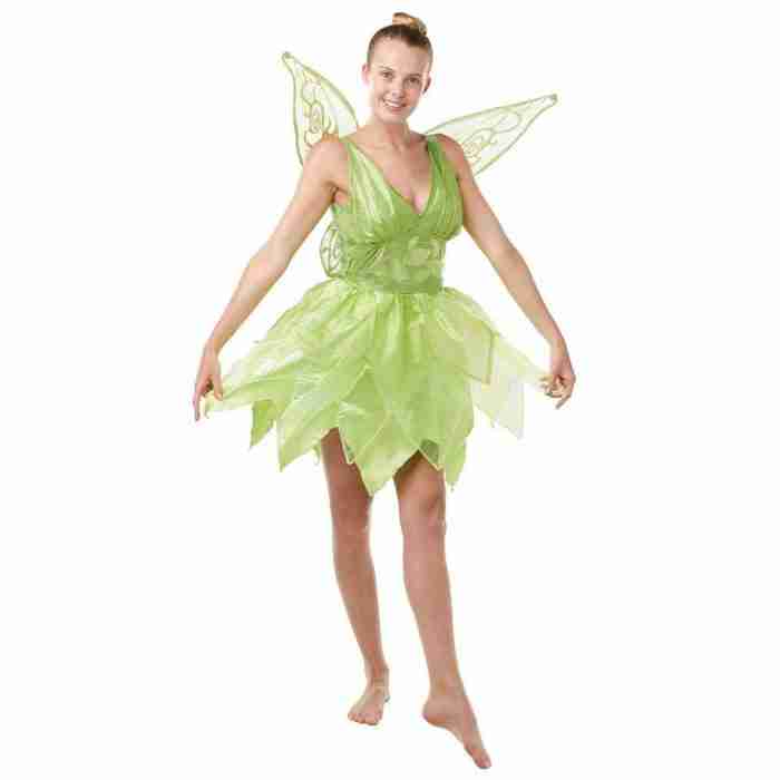 Tinker Bell Fee Kostüm für Damen - Komplettansicht