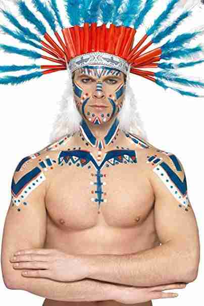 Flüssiglatex blau Smiffys Make Up FX Kit Special Effects
