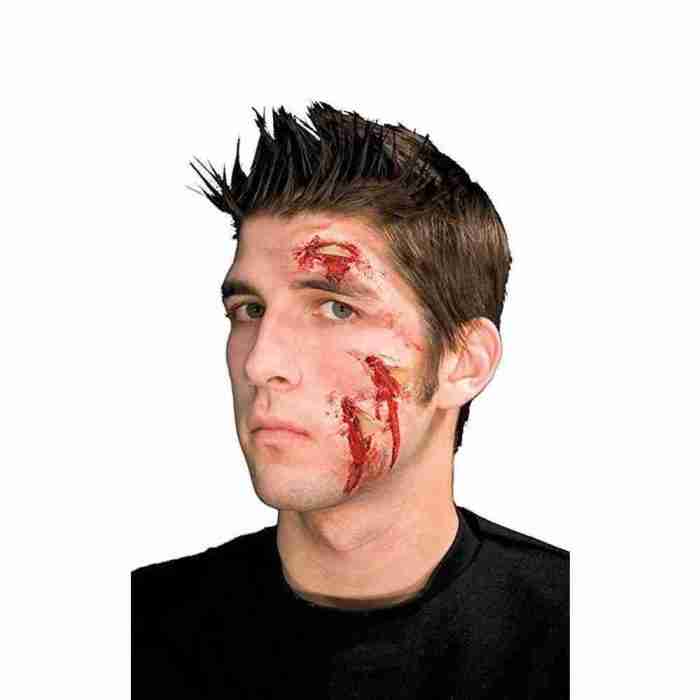 Halloween Wunde Latex Appliance Glas Effekt Spezialeffekt Make-up