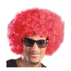 Afro Perücke Rot Retro Kostüm Accessoire Karneval