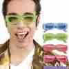 Neonbrille Eddie Bunte Farben - Party Brille für Karneval