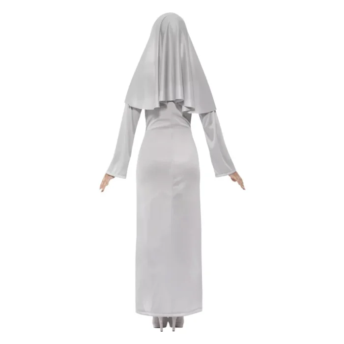 Gothic Nonnen Kostüm Detailansicht Kleid