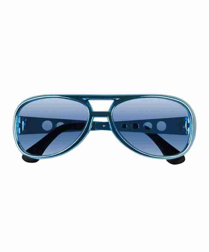 Rock n Roll Star Brille Gold - Edle Retro Sonnenbrille