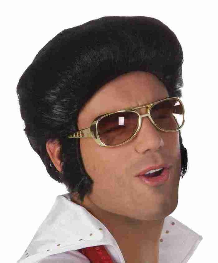 Rock n Roll Brille braun Retro Sonnenbrille Kostüm