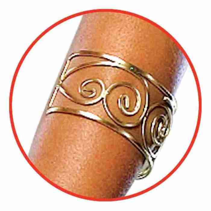 Spartanische Königin Armreif Gold Kostüm Accessoire Antike