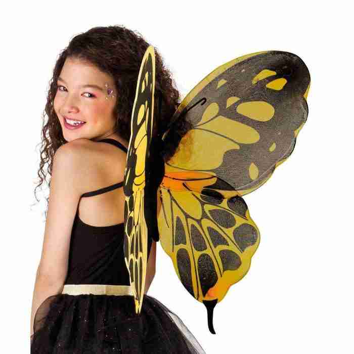 Schmetterlingsflügel Vanessa Lila Kinder Kostüm - carnivalstore.de