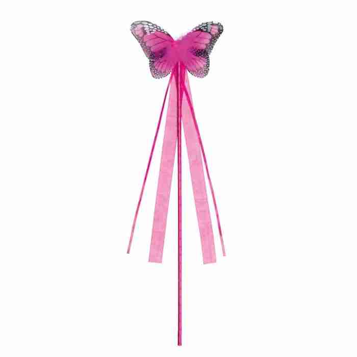 Magischer Zauberstab Schmetterling Set - carnivalstore.de