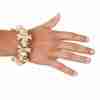 Totenkopf Armband Knochen weiß Gothic Schmuck Halloween