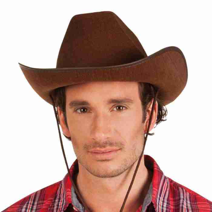 Cowboy Hut Rodeo weiß - Rodeo Kostüm Hut