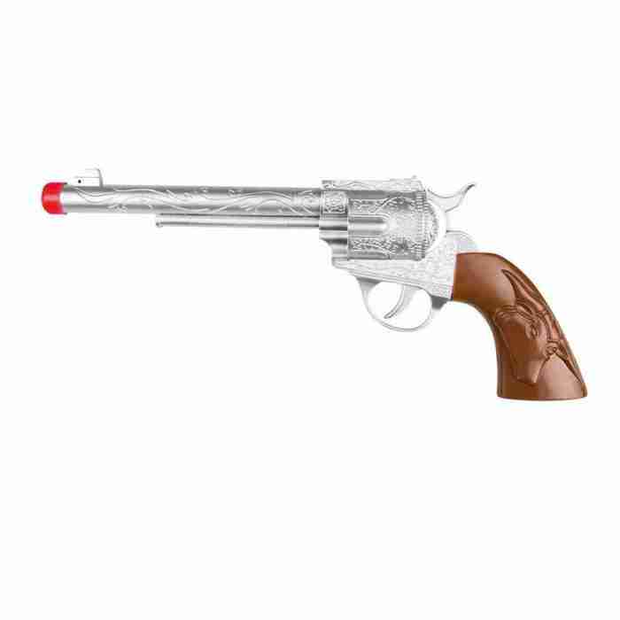 Sheriff Pistole 30cm Cowboy Spielzeugwaffe Western Accessoire