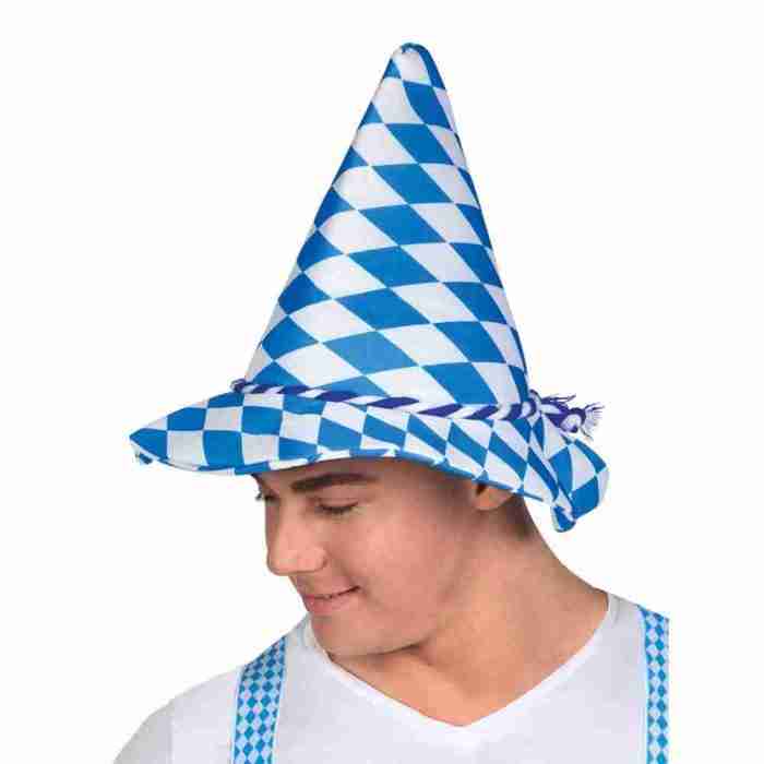Bayern Hut Oktoberfest Seitenansicht bayerischer Trachtenhut