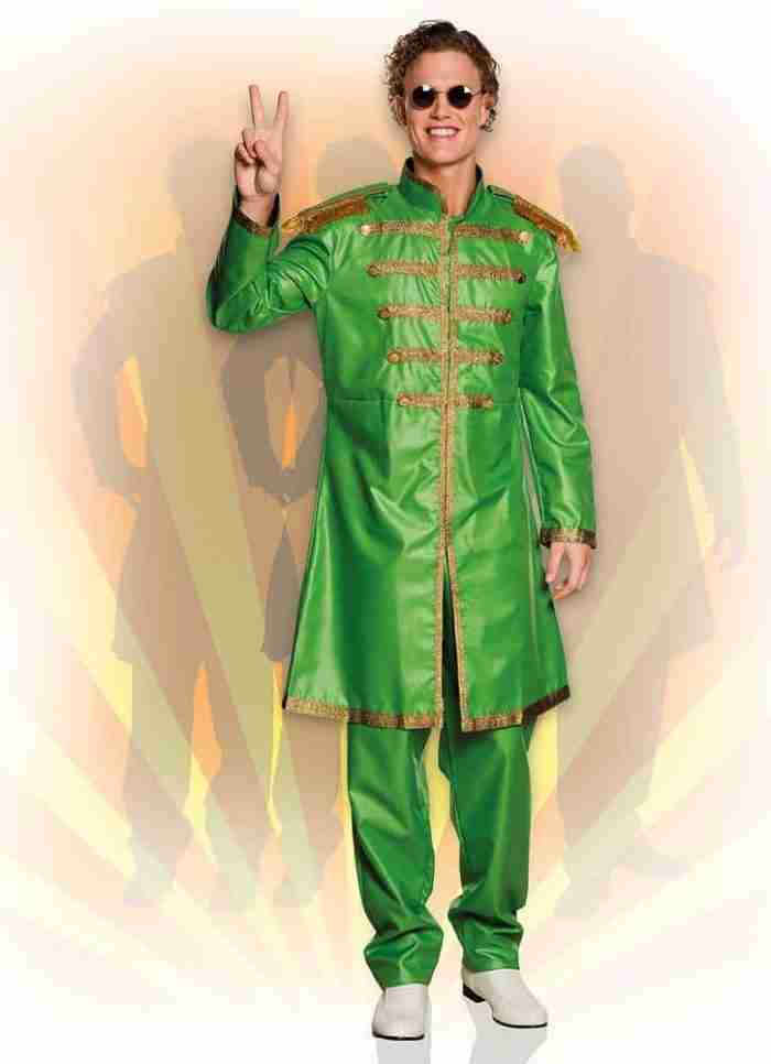 Beatles Faschingskostüm Herren Sergeant Pepper - komplettes Outfit