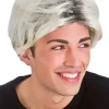 80er Jahre Perücke blond Popstar Kostüm Accessoire