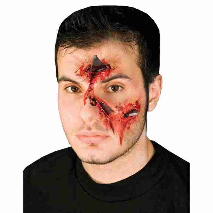 Latex Prosthetic Metal Attack Woochie Special Effects Make-up