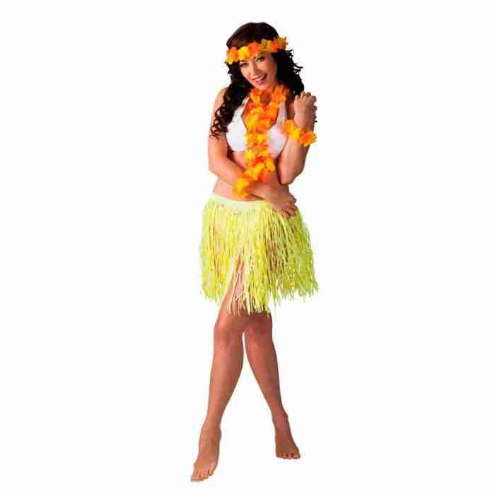 Hawaii Karnevalskostüm Set Kalia 4 Farben - Carnival Store GmbH