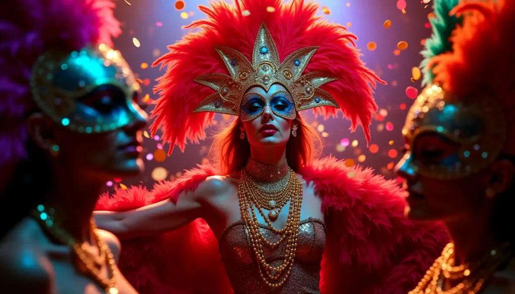 Bunte Karneval Accessoires und Kostüm-Zubehör für ausdrucksstarke Verkleidungen