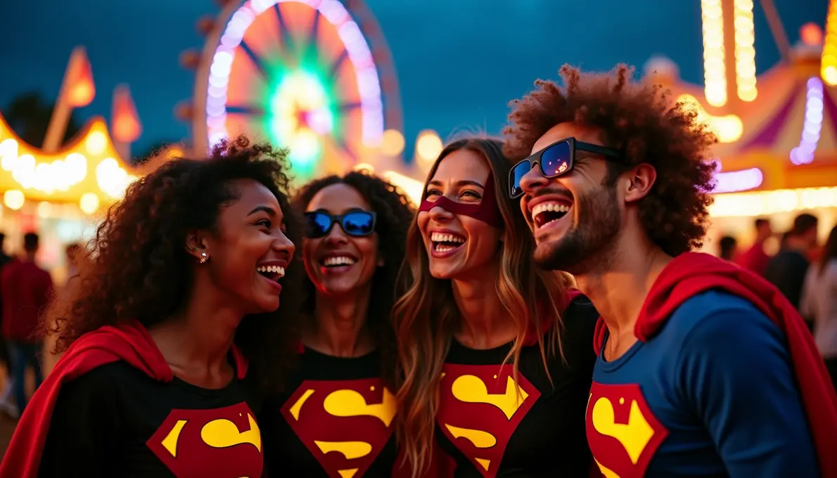 Kreative Gruppenkostüm Ideen 2027 für Karneval und Fasching mit bunten Kostümen
