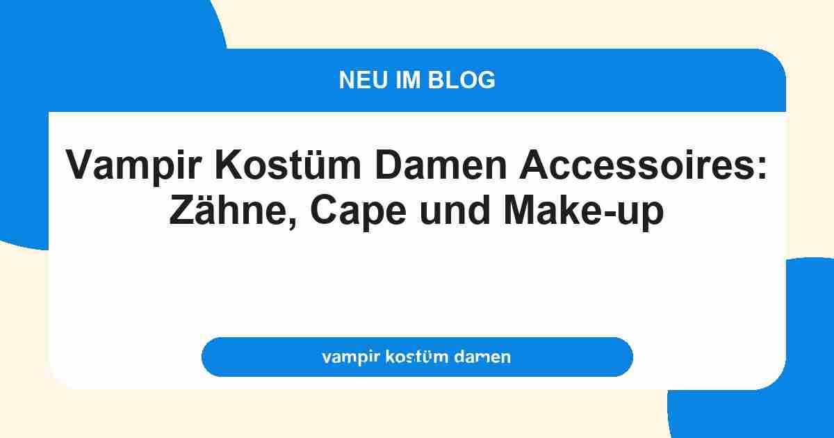 vampir kostüm damen Accessoires mit Zähnen, Cape und Make-up