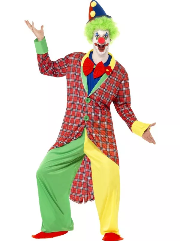 La Circus Deluxe Clown Kostüm für Herren von Smiffys